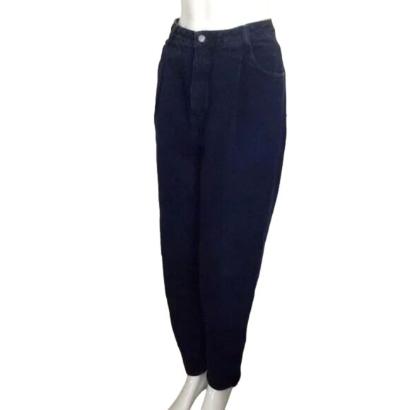 VINTAGE Gloria Vanderbilt Relaxed Jeans, 29 Waist, Dark wash, Pleated, Loose fit - Picture 3 of 14
